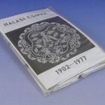 0G078 Halasi csipke 12db-os diakocka sor 1902-1977 fotó