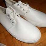 Fehér műbőr sportos utcai nyári cipő BTH 28, 5cm (kb44-45) ÚJ fotó