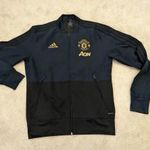 ADIDAS CLIMALITE férfi S-es vagy kamasz bomber fazonú vékony dzseki , MANCHESTER UNITED fotó