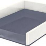 Leitz 5361-10-01 WOW Duo Levéltartó DIN A4, DIN C4 Fehér, Szürke 1 db fotó
