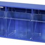 Allit 464410 Csuklós fedelű tárolók VarioPlus ProFlip 3 (Sz x Ma x Mé) 600 x 240 x 200 mm Kék, Át... fotó
