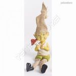 Kobold ülő figura lógólábú fotó