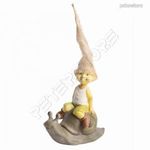 Kobold Csigán ülő figura fotó