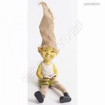 Kobold ülő figura lógólábú fotó
