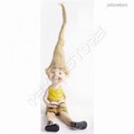 Kobold ülő figura lógólábú fotó