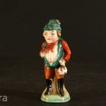 Porcelán Kobold Sp. 2158 Törp 7, 5cm Hibátlan Mini Túrázó Figura Törpe fotó