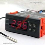 STC-1000 Digitális termoszát csőtermosztát Kazán termosztát, padlófűtéshez vezérléshez 230V-os fotó