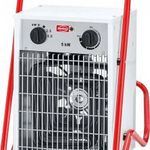 Helios Ventilatoren 02521 Fűtőventilátor STH 5 Fehér, Fekete, Piros fotó
