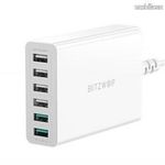 BLITZWOLF hálózati töltő / elosztó - FEHÉR - 6x USB aljzat, gyorstöltés támogatás - BW-S15 EU - G... fotó