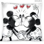 Disney Mickey Minnie díszpárnahuzat 40 x 40 cm fotó