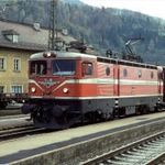 H0-ás Fleischmann 4366, ÖBB 1043.04 villanymozdony, 4t-es, narancssárga, hibátlan, jó állapotban !!! fotó
