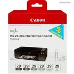 CANON PGI-29 PGI29 MULTIPACK MBK/PBK/DGY/GY Termékkód: 4868B018 fotó