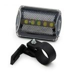 Kerékpáros lámpa, 5 LED, villog - fehér fotó