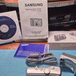 SAMSUNG S630 DIG.FÉNYKÉPEZŐ - 6 MP+ 4 GB KÁRTYA+AKKU TÖLTŐ+ADATKÁBEL+DOBOZA+PAPIROK, CD fotó