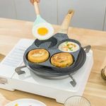 Tapadásmentes tojás és grillserpenyő-4 körös fotó