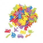 Playbox Szivacs jármű alakzatok, 250 db, vegyes szín fotó
