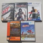 Prince of Persia, Medal of honor Warchest(4db CD), Helicopter Simulator, Just Cause 2. fotó