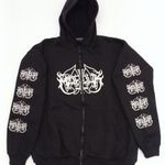 Marduk kapucnis pulóver XXL 2XL Panzer Division black metal fotó
