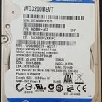 WDC WD3200BEVT-60ZCT1 320GB 100/100 fotó