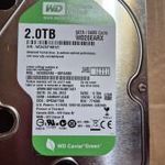 Western Digital Caviar Green 2TB (WD20EARX) merevlemez, HDD fotó