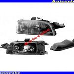 FIAT PUNTO 1 1993.09-1999.08 /176/ Fényszóró jobb fekete házas GT (2xH1) kézi/elek... fotó