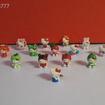 Eredeti Hello Kitty cica mese mini kabala figura csomag !! 14 db-os gyűjtemény ! EXTRA fotó