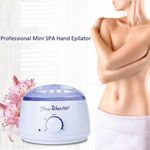 Gyanta melegítő fém tartályos 500 ml PRO WAX-100 - kék fotó