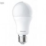 LED lámpa , égő , körte , E27 foglalat , 15 Watt , 180° , természetes fehér , TOSHIBA , 5 év gara... fotó