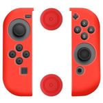 Szilikon burkolatok készlete a Nintendo Switch Joy - Con - Piros - EAN: 190152267151 fotó