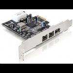 DeLock 3x FireWire bővítő kártya PCI-E (89153) (89153) fotó