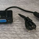 HDMI-VGA kábel adapter fotó