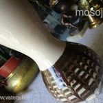 ART DECO jelzett kerámia fajansz dísz váza - kaspó fotó