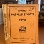 Gróf Teleki Pál: Magyar földrajzi évkönyv 1929. Mo. nemzetiségi-kevertségi kihajtható térképével fotó