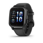 Garmin Venu Sq 2 Music Edition Slate Aluminium Bezel with Black Case and Silicone Band 010-02700-... fotó