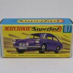 Matchbox [Supefast] #67 Volkswagen 1600 TL ['G' doboz] - csak doboz! fotó