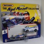 Matchbox [The Nigel Mansell Collection] Formua 1 Racing Car + Chevy Van [Cannon] fotó