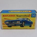Matchbox [Supefast] #14 Iso Grifo ['G' doboz] - csak doboz! fotó