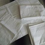 2 garnitúra új pamutvászon ágynemű 2 darabos gombos alul záródó huzat és két párna fotó