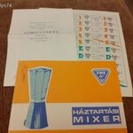 ZS-217 - FMK Mixer használati utasítás és jótállási jegy - CSAK SZEMÉLYES ÁTVÉTEL! fotó