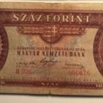 1947 100 bankjegy F állapotban. Eredeti, szép, gyűjteényi darab! B026 - 000676 fotó