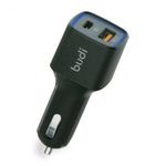 Szivargyújtóba csatlakoztatható USB+Type-C töltő fotó