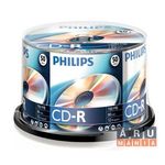 Philips CD-R80CB 52x cake box lemez 50db/csomag fotó