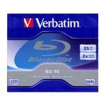 Verbatim 43615 írható Blu-Ray lemez BD-RE 25 GB 5 dB (43615) fotó