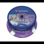 Verbatim 43667 írható DVD 8, 5 GB DVD+R DL 25 dB (43667) fotó