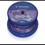 Verbatim 43550 írható DVD 4, 7 GB DVD+R 50 dB (43550) fotó