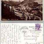 Bad Gastein, látkép. 1935 Ausztria képeslap, képeslevelezőlap fotó