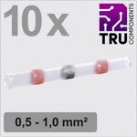TRU COMPONENTS TC-13448512 Ütközős összekötő Zsugorcsővel 0.5 mm? 1.0 mm? Teljesen szigetelt Piro... fotó