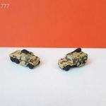 Eredeti Smart Toys 1998 Micro Machines Humvee Hummer és Half-Track katonai jármű !! Military fotó