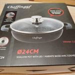 Cheffinger tapadás mentes márvány bevonatú lábas 24cm!!!1ft, NMÁ!!!!! fotó
