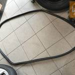 VW TOURAN 1T _ bal első ajtó kédergumi fotó